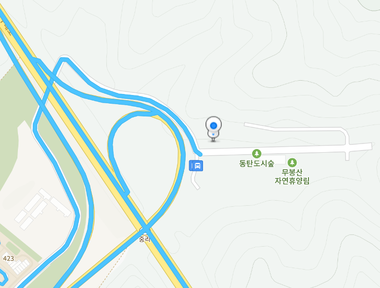 서울 근교 무봉산 자연휴양림