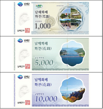 남해 화전화폐