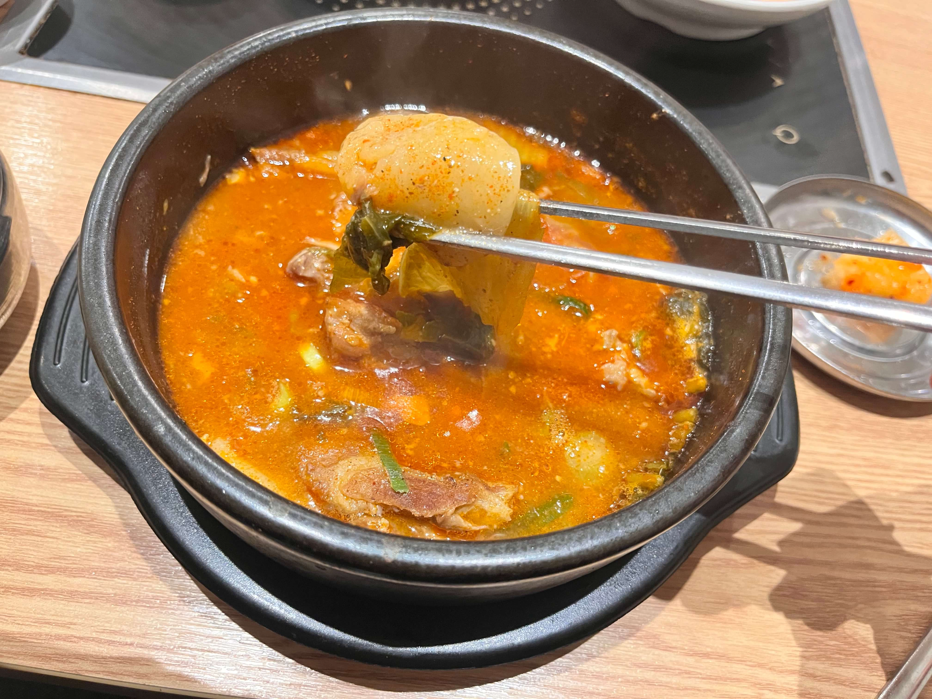 한사리감자탕&amp;뼈구이 순살뼈해장국