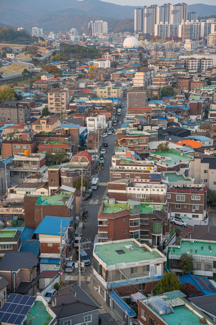 수원제일교회 노을빛전망대 지동벽화마을