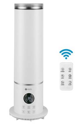 롯데알미늄 스텐 진동자 대용량 초음파 가습기 타워형 5.5L, LSW856