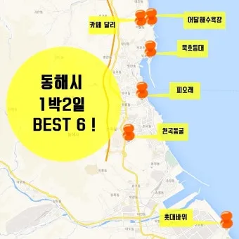 동해 가볼만한곳 맛집 추천 카페 봄 베스트 10_20