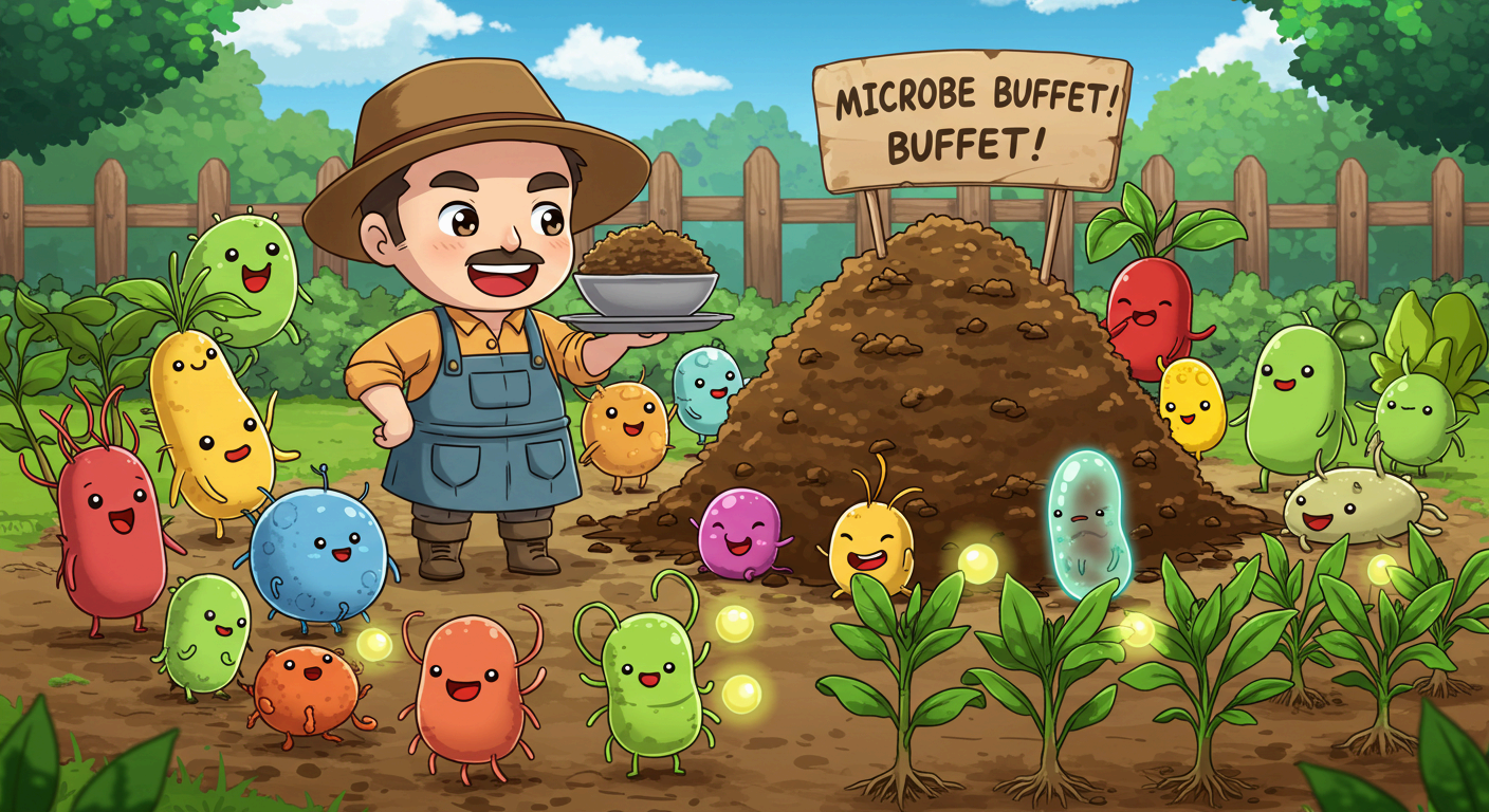 흙 한 줌 속 우주: 유익 미생물 군단을 내 정원의 아군으로 만드는 법