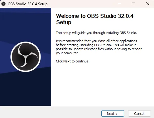 무료 PC 화면 녹화 캡처 OBS Studio 설치