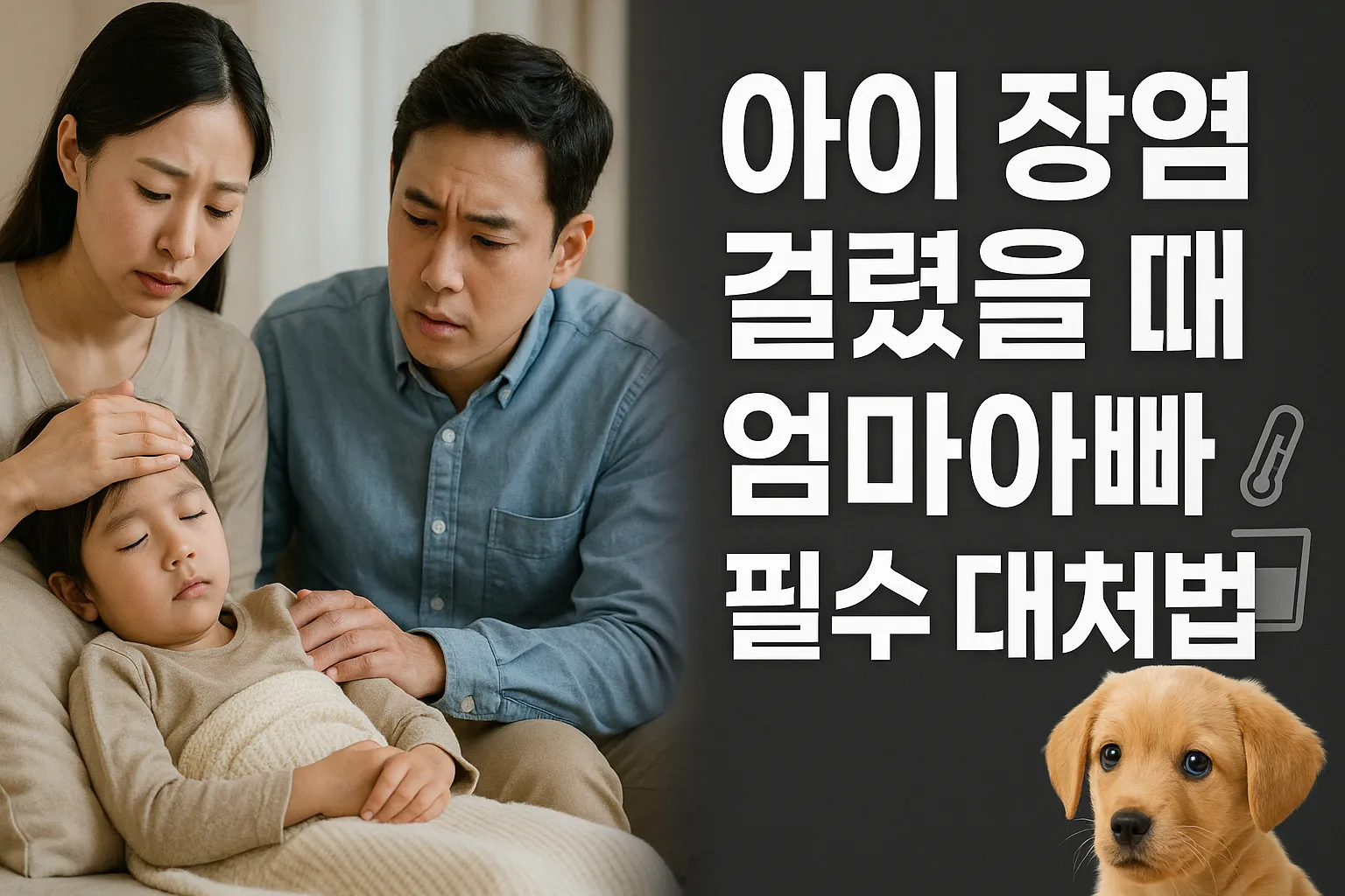 👶 아이 장염 걸렸을 때 엄마아빠 필수 대처법 2025