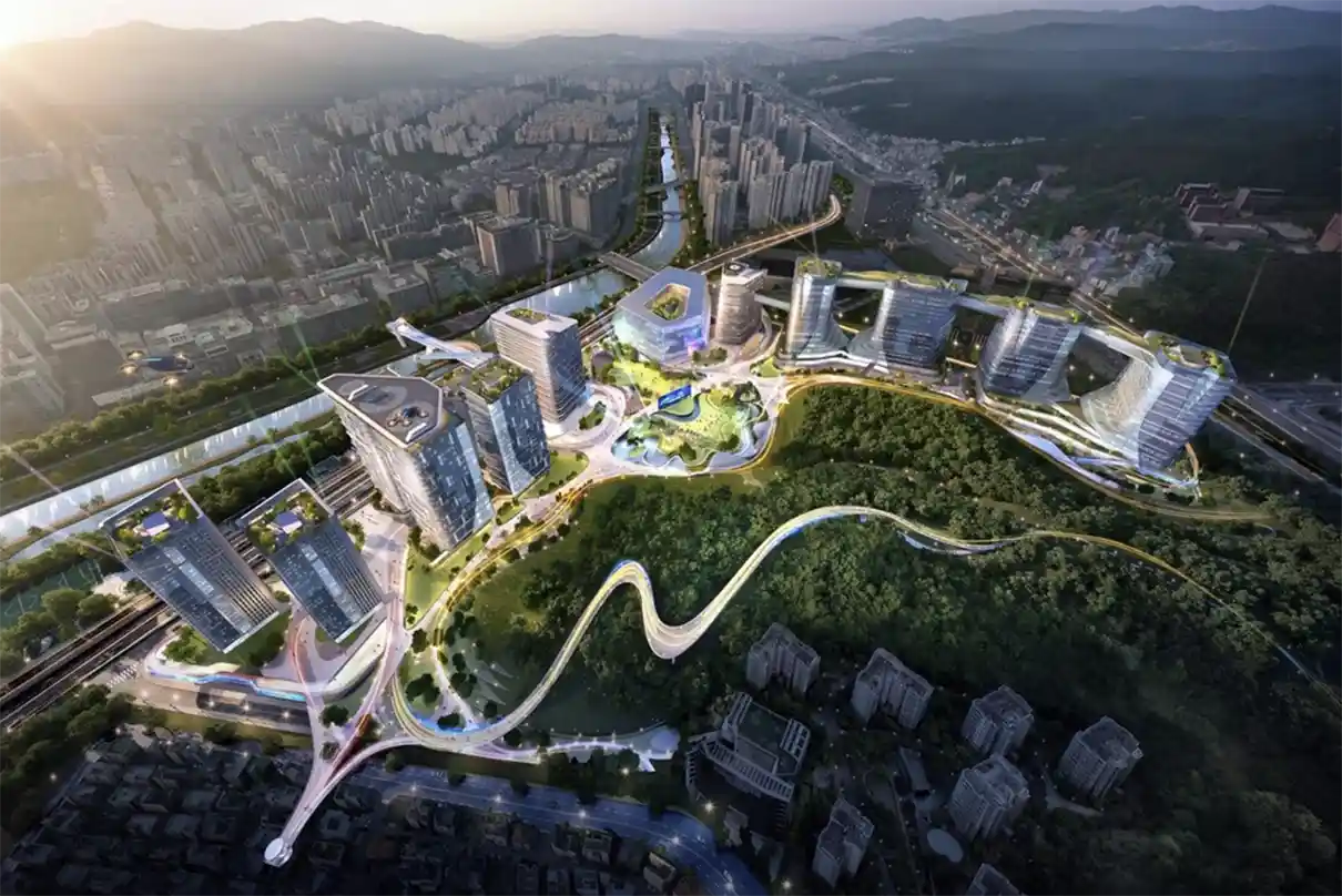 성남-백현마이스-복합단지-조감도