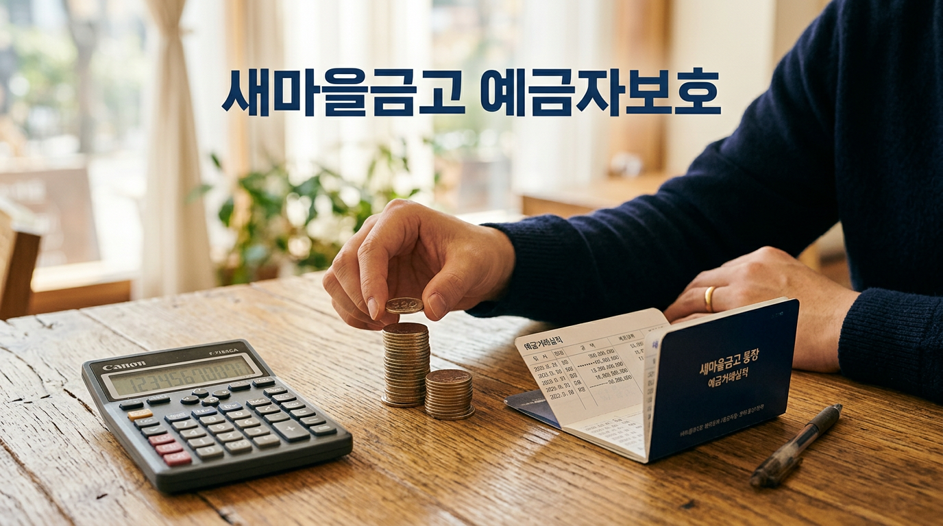 새마을금고 예금자보호를 보여주는 사진