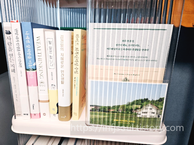 책장 하나로 수납과 인테리어 효과를 동시에