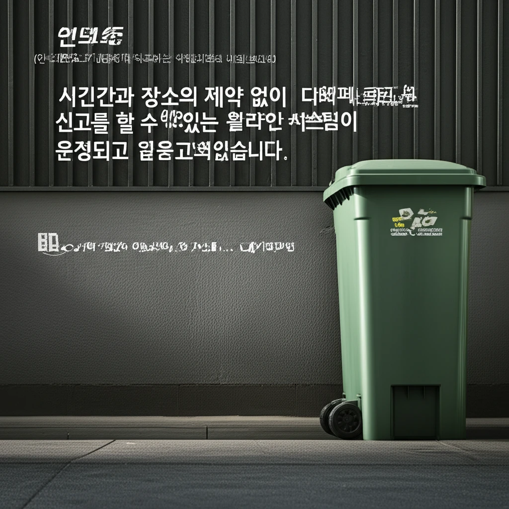 광주 동구 대형폐기물 처리, 무단투기..