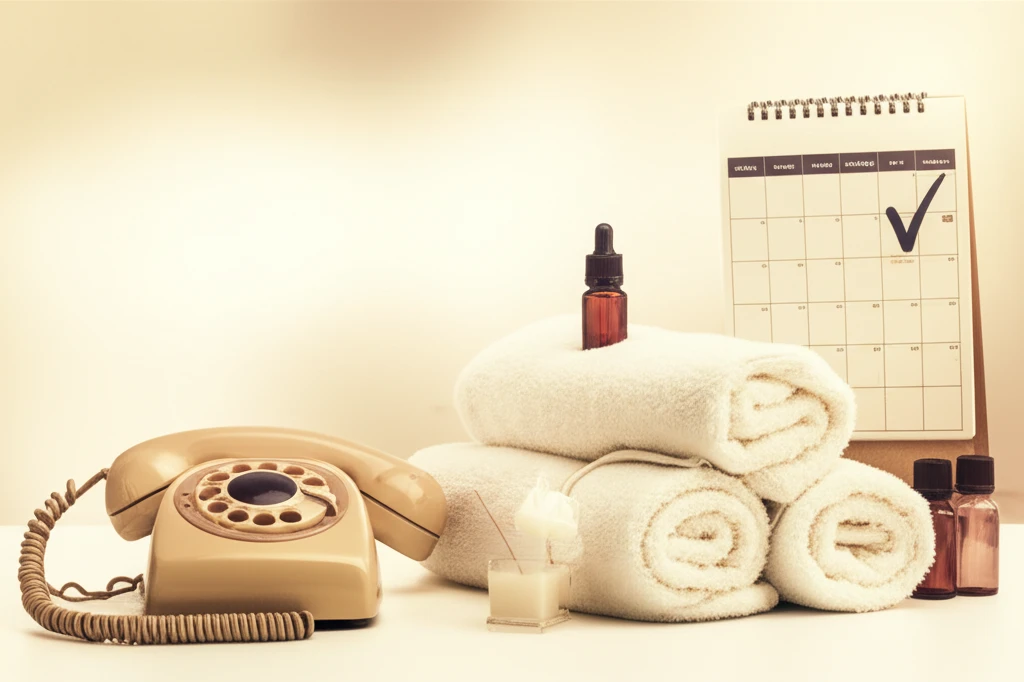 해외여행 스파 예약 영어, 두려움 없..