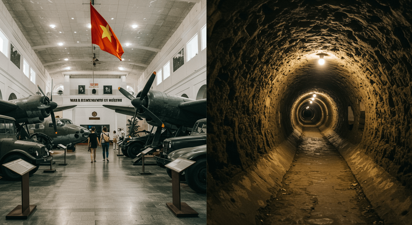 호치민에서 만나는 역사, 전쟁박물관 &amp; 쿠치터널