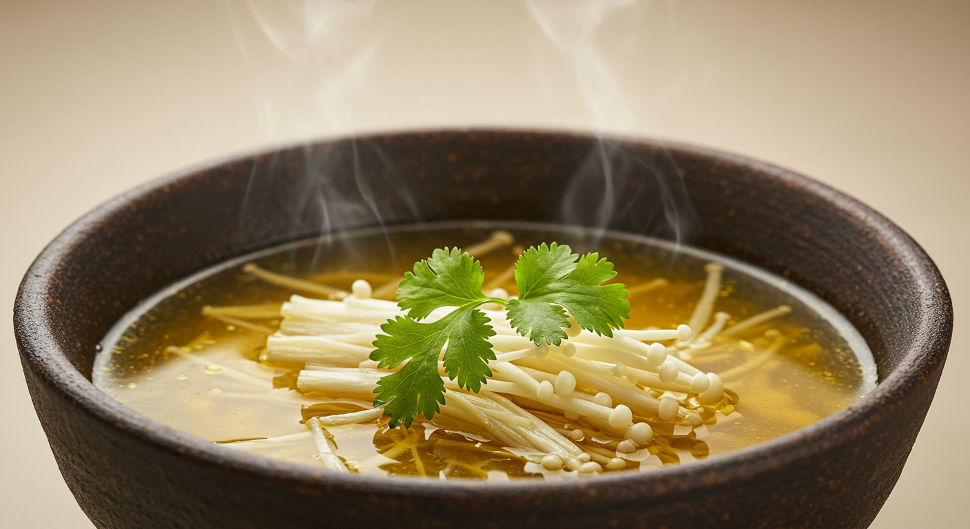 팽이버섯 된장국