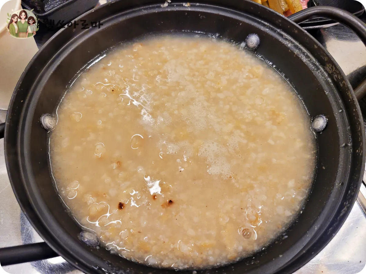 토닭-누룽지