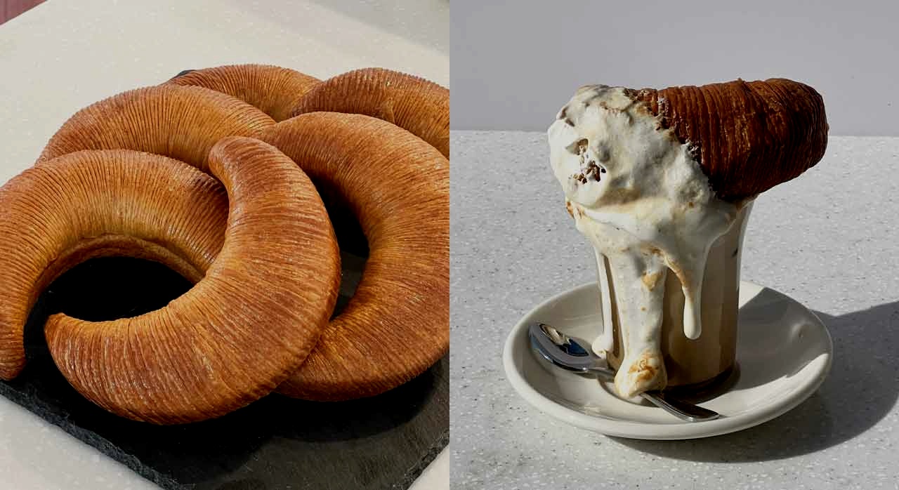 레브두의 시그니처 &lsquo;만겹크로와상&rsquo;의 모습이다. [ⓒ네이버플레이스 레브두]