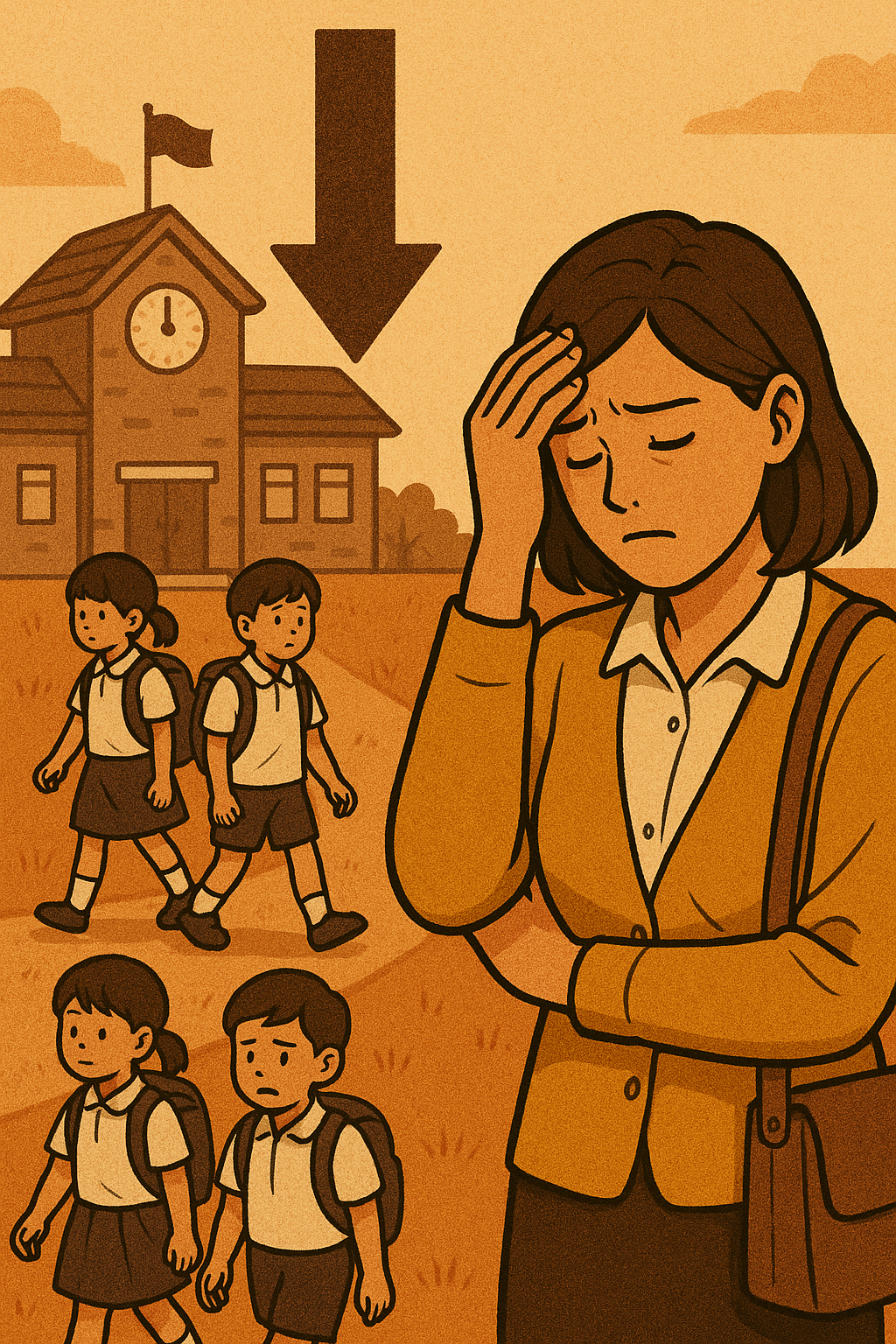 교육의 연쇄 붕괴, 임용 합격해도 갈 학교가 없다 – 교사의 미래