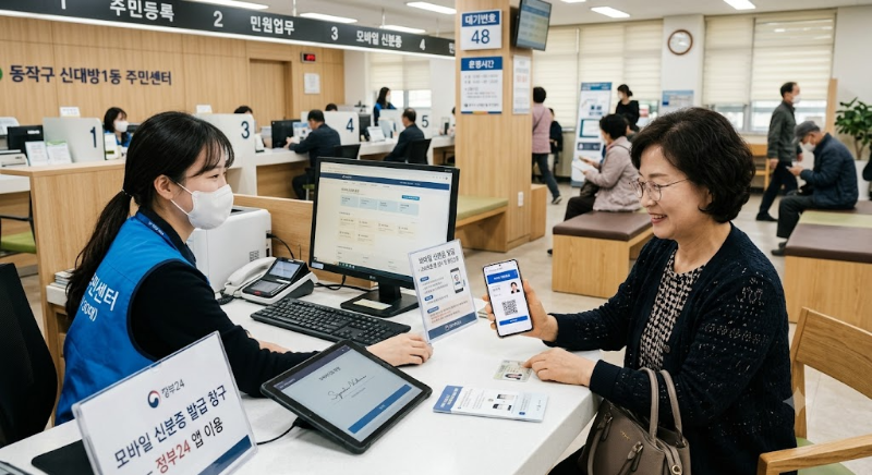 모바일 신분증 등록했는데 인식 안 될 때 체크리스트