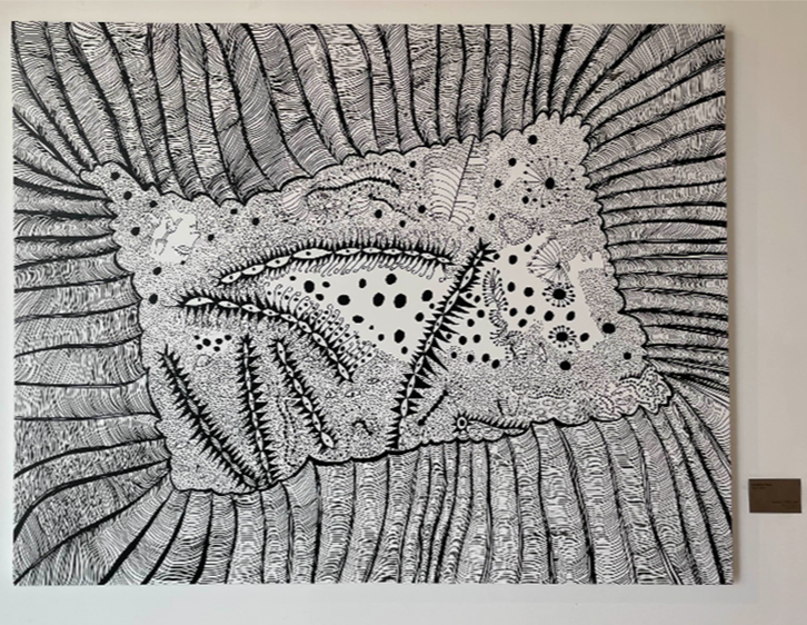 제2관 현대 미술 전시-쿠사마 야요이의 스케치