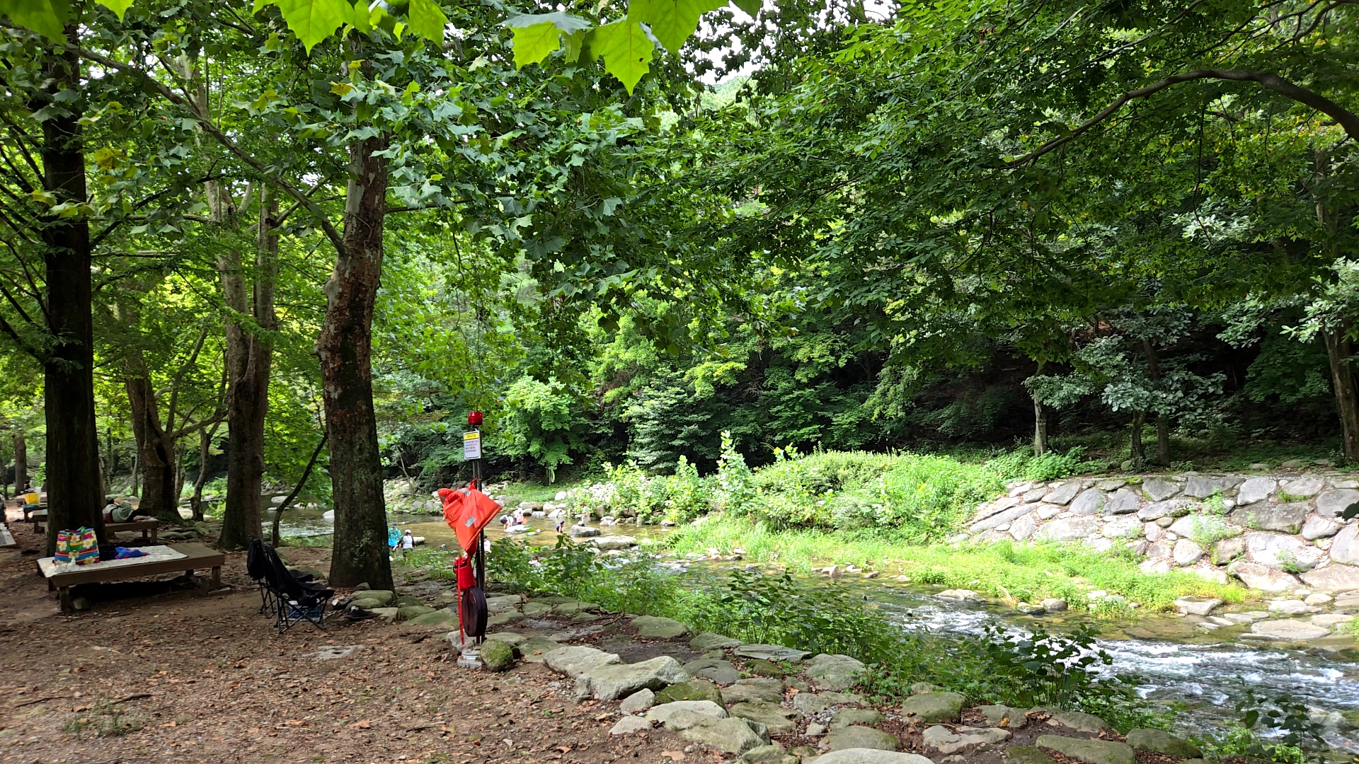 김제 금산사 물놀이