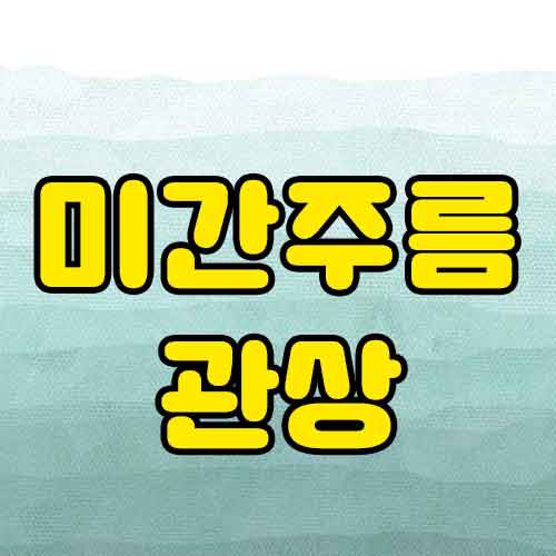 미간주름관상
