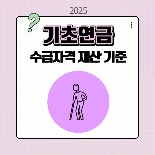 기초연금 수급자격 재산 기준