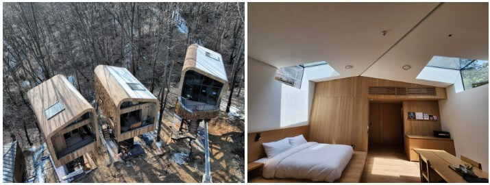 수락 휴 트리하우스(노원) 숲속 감성숙소! 무료숙박체험자 모집중