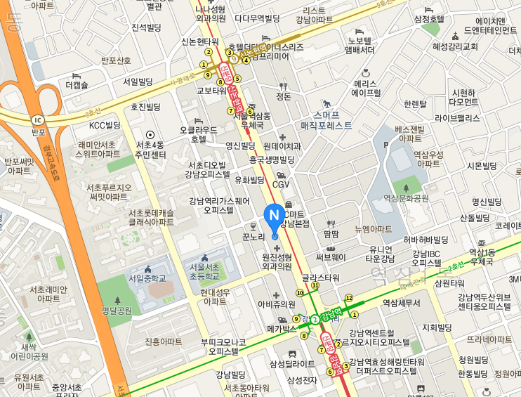 삼영빌딩 비 건물 지도 위치