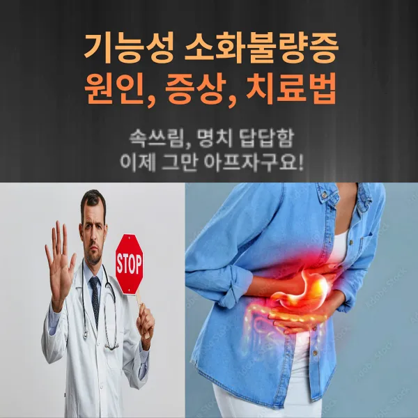 기능성 소화불량증의 원인과 증상&#44; 치료법