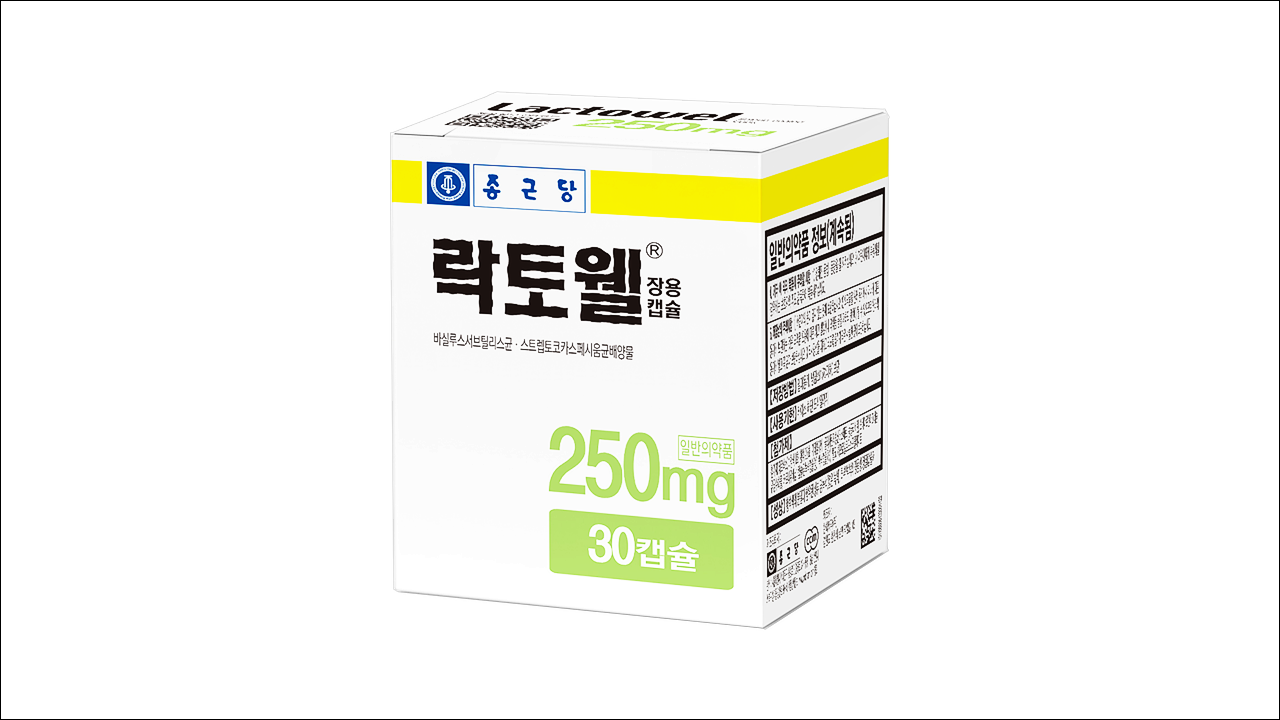 락토웰장용캡슐(Lactowel Cap.)