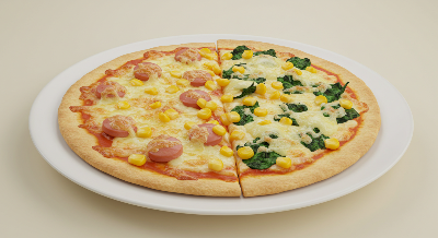 치즈 또띠아 피자