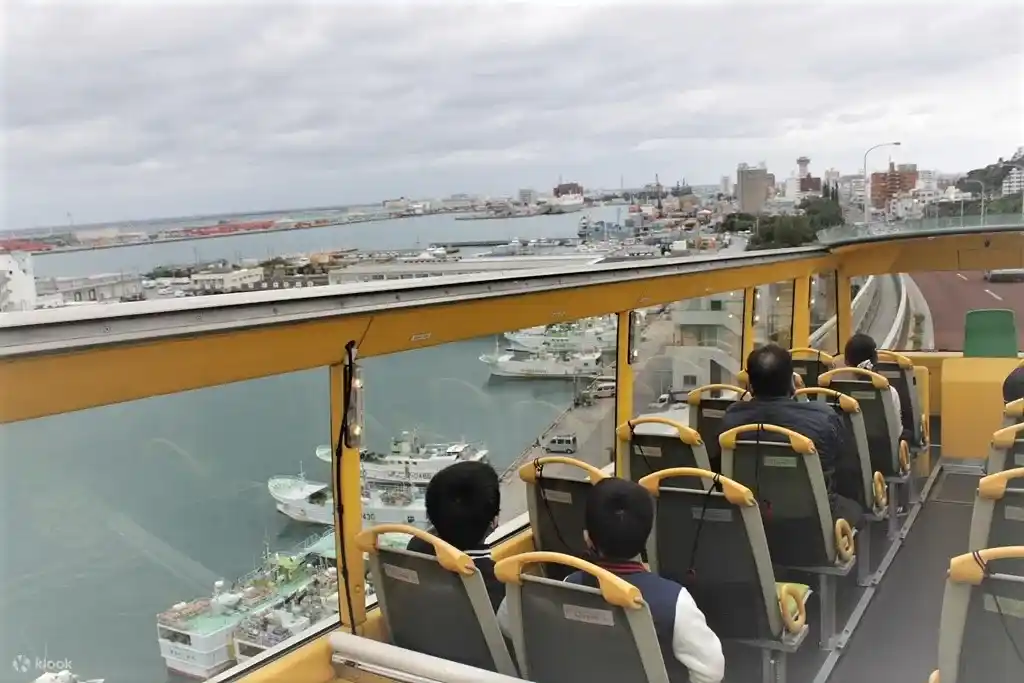 오키나와 추라시마 오픈탑 버스 투어 나하 출발