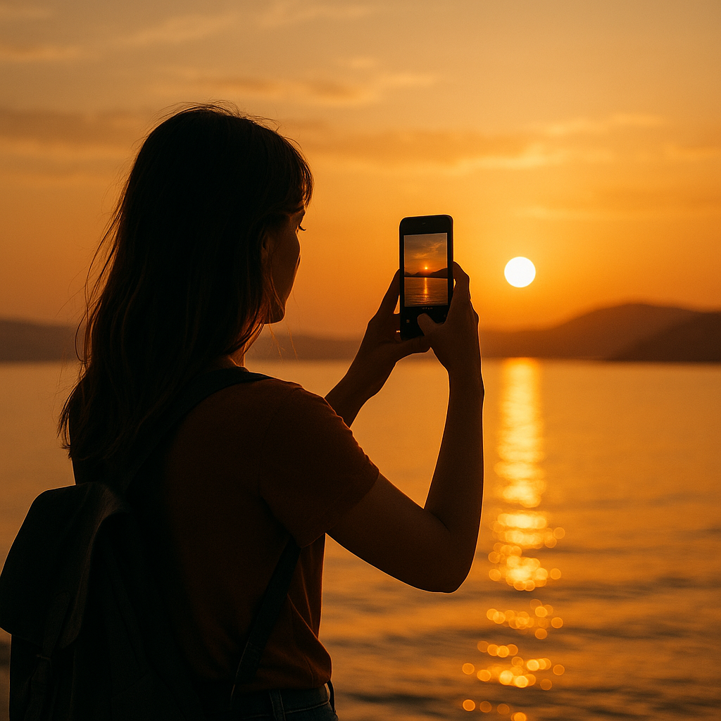 스마트폰 하나로 예술을 찍다: 여행 사진의 본질을 바꾸는 감성 촬영 비법 관련 사진