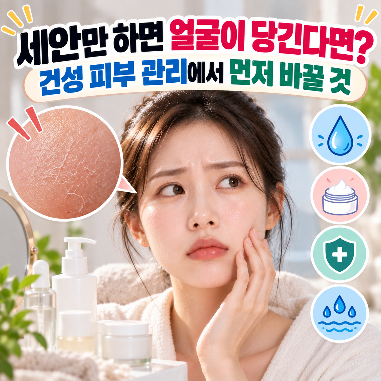건성 피부 관리