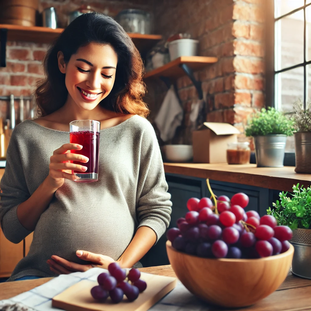 임산부 포도즙