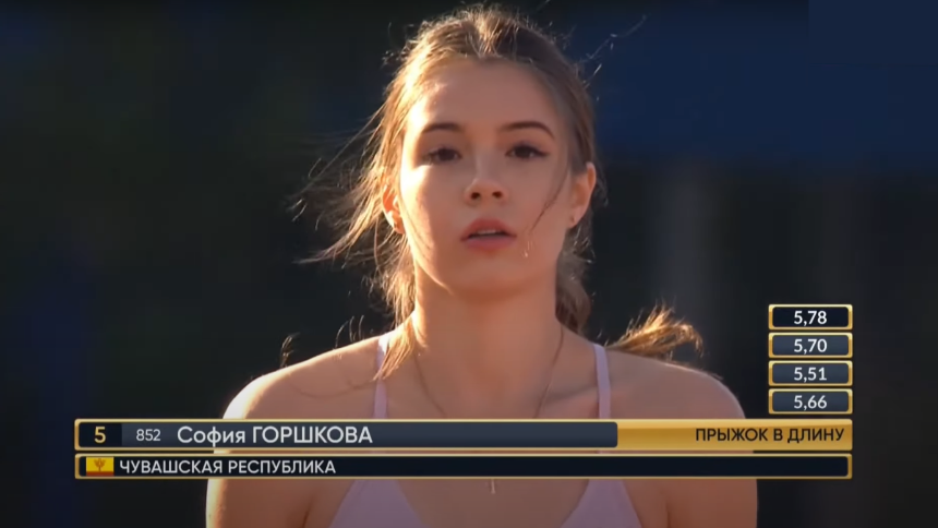 소피야 고르슈코바(Sofiya Gorshkova) - 2022 Russian Championship U18 Long Jump 2