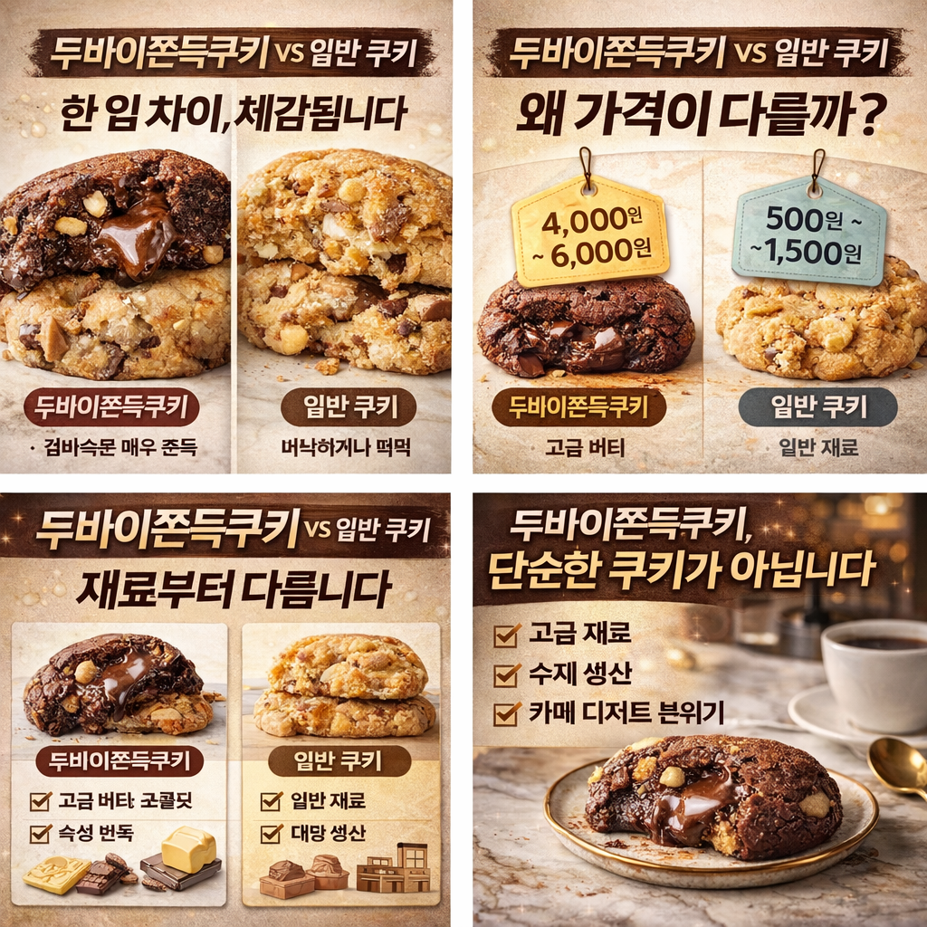 두바이쫀득쿠키란? 요즘 난리 난 이유 총정리｜반드시 먹어봐야 할 디저트