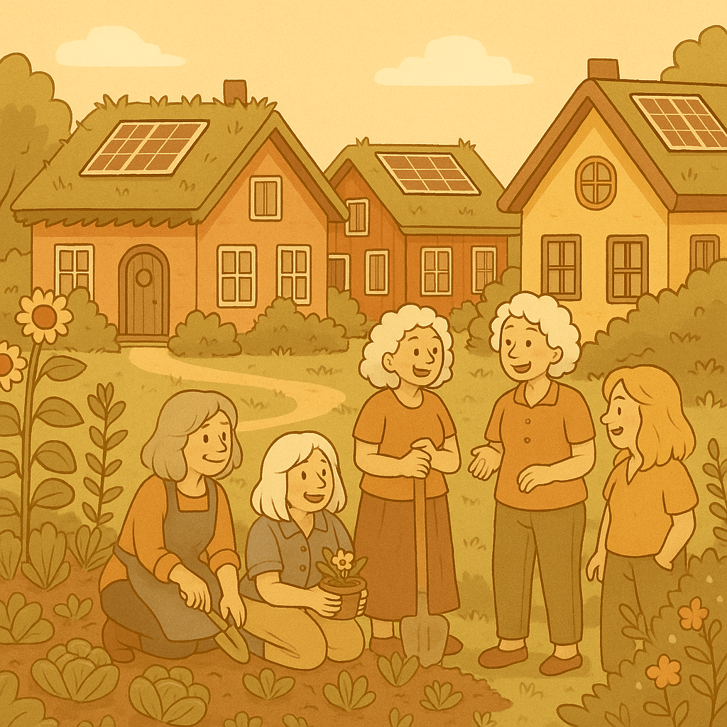 덴마크 Dyssekilde Eco-Village, 생태 마을에서 여성 노후 공동체의 가능성을 보다