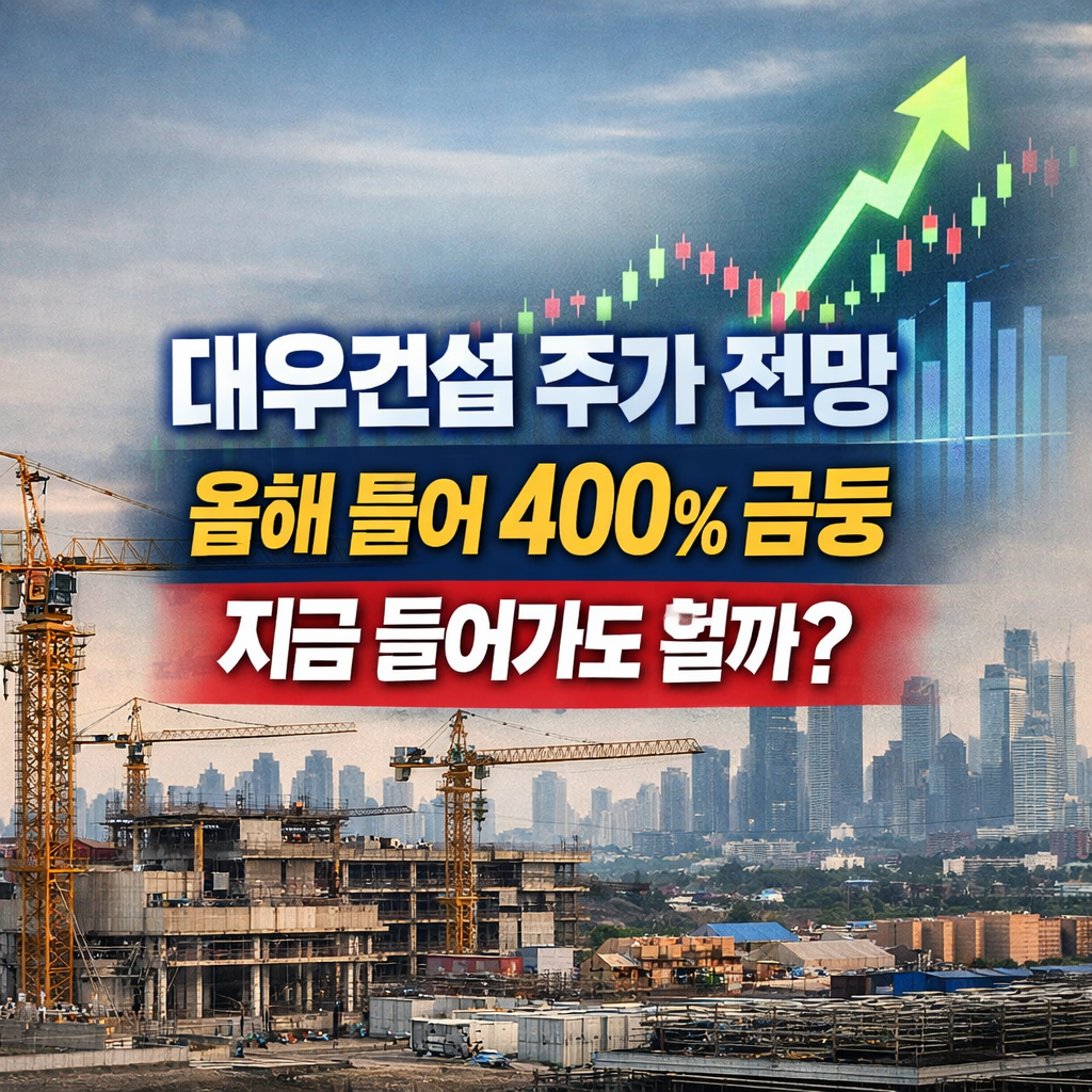 대우건설 주가 전망