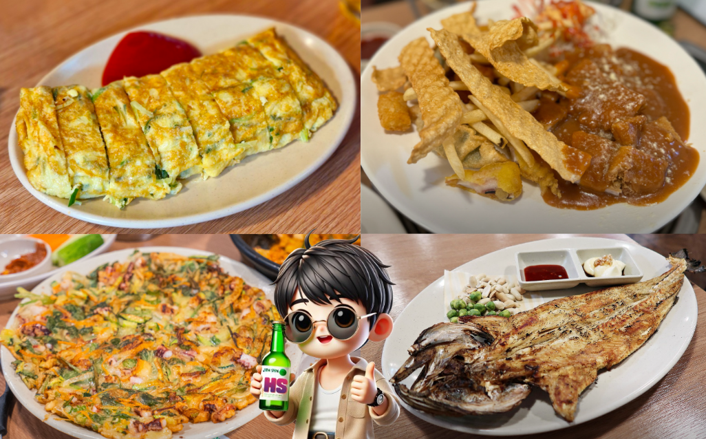 계란말아, 수제-돈까스와-모듬튀김,-오징어전,그리고-황태맛태-등-다양한-인기-메뉴들