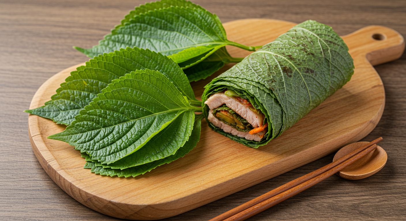 향긋한 깻잎: 스트레스 해소와 소화 촉진