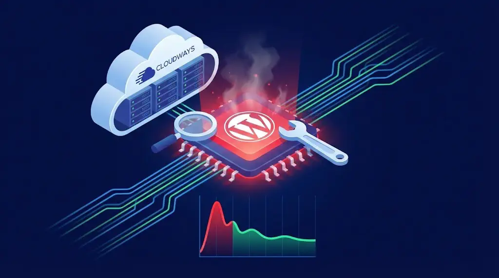 워드프레스용 클라우드웨이즈 서버 CPU 폭주 원인 분석과 최적화 가이드