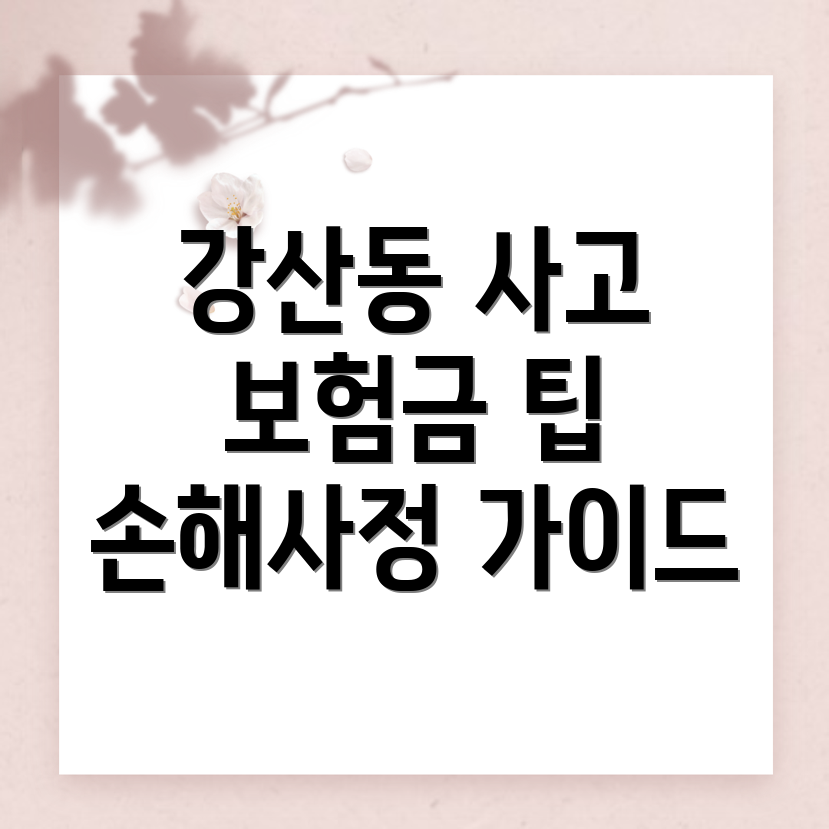 교통사고 손해사정사