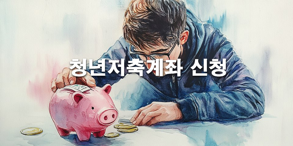 청년저축계좌 신청