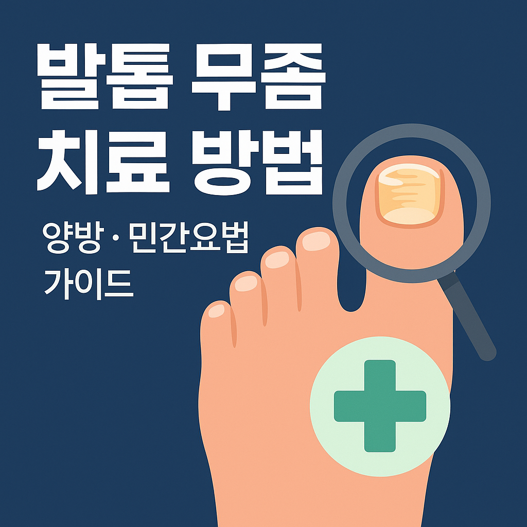 발톱 무좀 치료 방법, 양방 치료와 민간 요법 및 생활가이드를 정리한 건강 썸네일