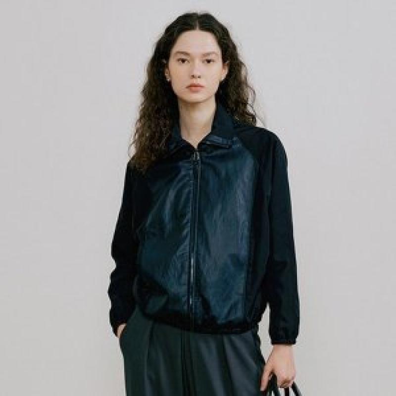 최초가89 900원 셀렙샵 에디션 22FW NEW 레더블록 집업 점퍼