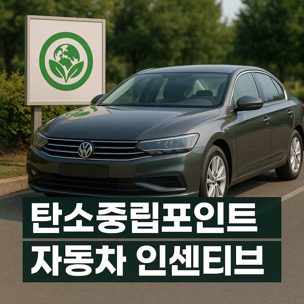 탄소중립포인트자동차인센티브