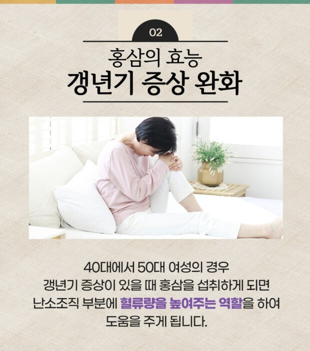 홍삼의 안정성