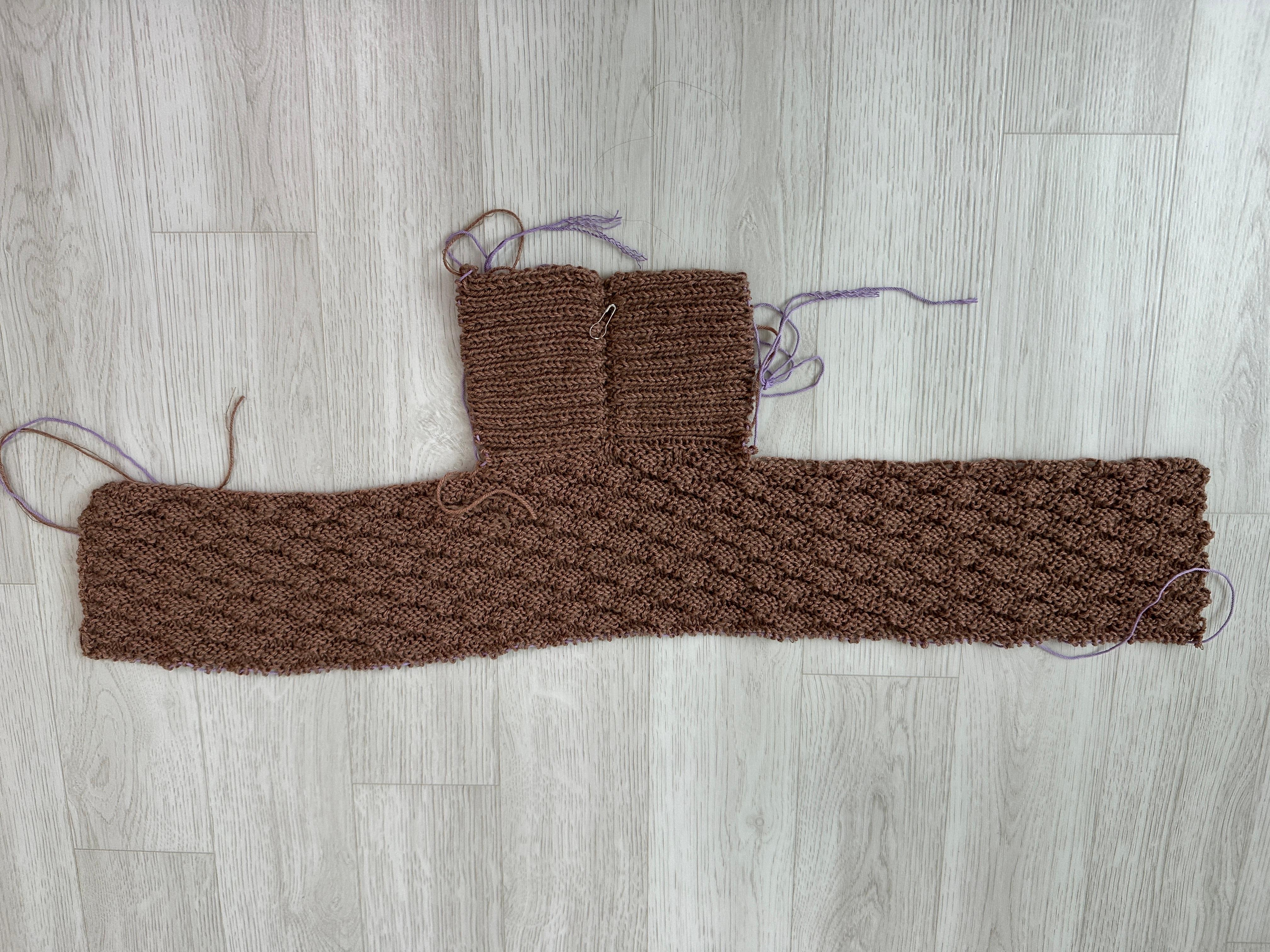 Kerri cardigan 같이뜨기