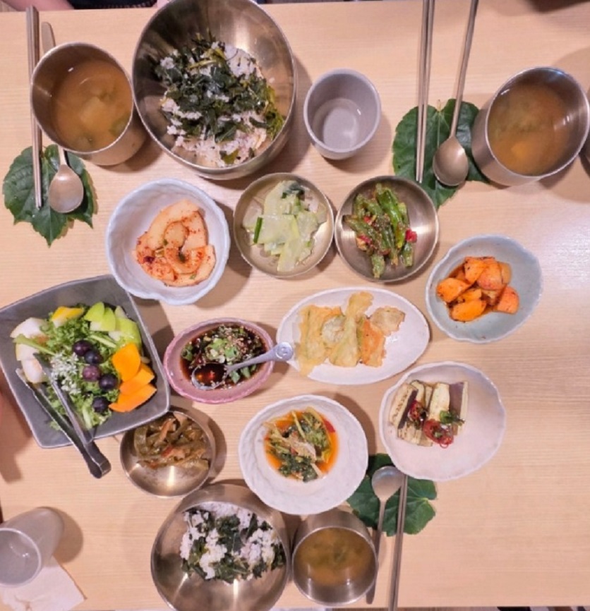 백반기행-충주-뽕잎밥