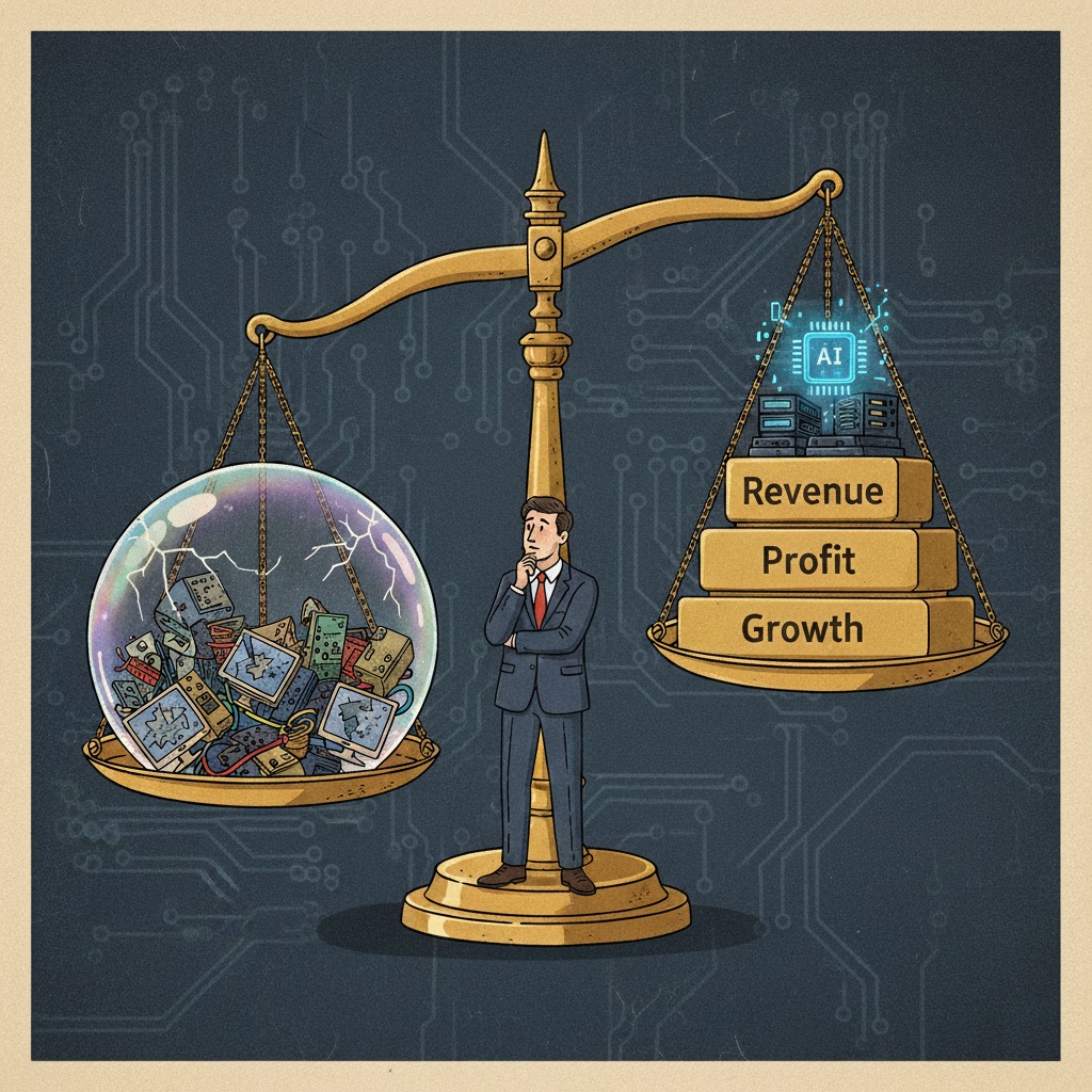 2025년, AI 열풍은 거품인가, 새로운 시대의 서막인가?