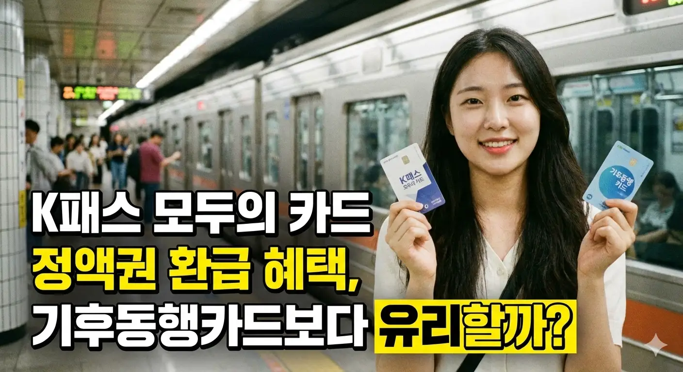 매달 교통비 부담, 이제 해결책이 나왔어요